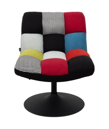 Fauteuil Pivotant Multicolore Anton Patchwork prix