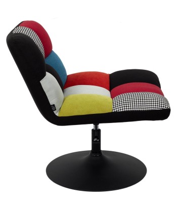 Fauteuil Pivotant Multicolore Anton Patchwork prix