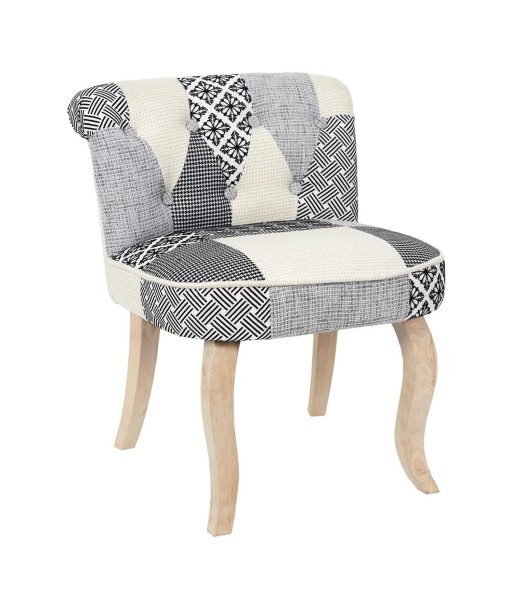 Fauteuil Patchwork Eleonor Gris shop