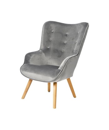 Fauteuil De Salon Velours Gris hantent personnes