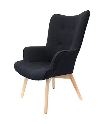 Fauteuil De Salon Helsinki Noir ou a consommer sur place