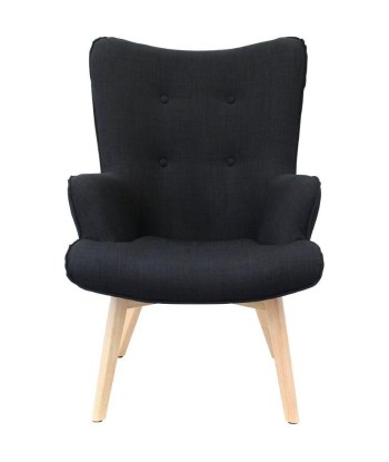 Fauteuil De Salon Helsinki Noir ou a consommer sur place