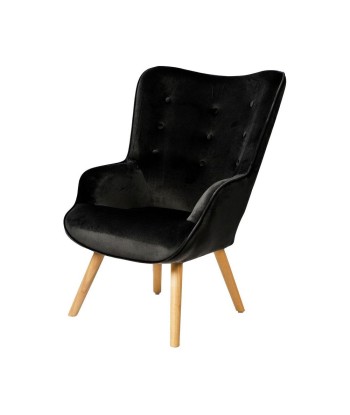 Fauteuil De Salon Velours Noir est présent 