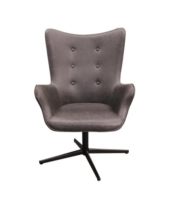 Fauteuil Pivotant Helsinki Gris Les magasins à Paris