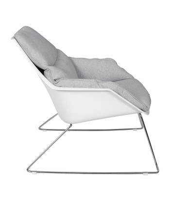 Fauteuil En Tissu Design Mora Gris pas cher chine