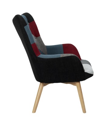 Fauteuil Milano Patchwork Multicolore JUSQU'A -70%! 