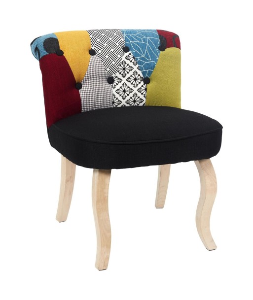 Fauteuil Patchwork Eleonor Multicolore vous aussi creer 