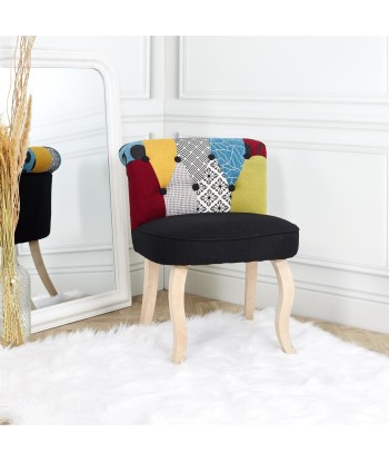 Fauteuil Patchwork Eleonor Multicolore vous aussi creer 