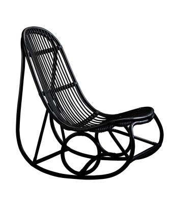 Rocking-chair en rotin, Nanny solde