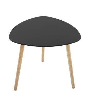 Lot De 3 Tables Café Mileo Noires ou a consommer sur place