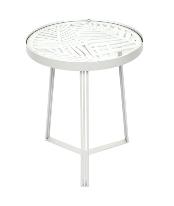 Lot De 2 Tables Gigognes Wild Blanches rembourrage situé sous