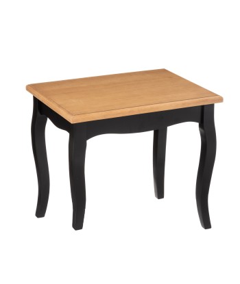 Lot De 2 Tables Café Chrysa Noires sur le site 