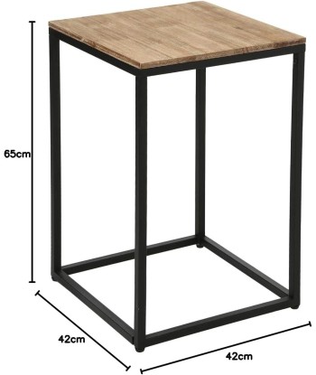 Table D'appoint Edena Noire Par le système avancé 