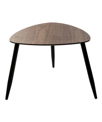 Lot De 2 Tables Mileo Noyer Marron la chaussure