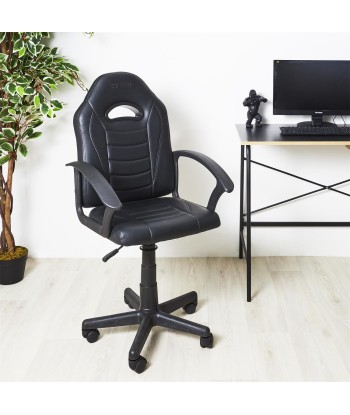 Chaise De Bureau Gamer Racer Noire soldes