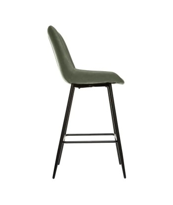 Chaise De Bar Effet Cuir Olwen Vert Kaki votre