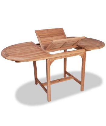 Ensemble table d'extérieur + 6 chaises en Teck de votre