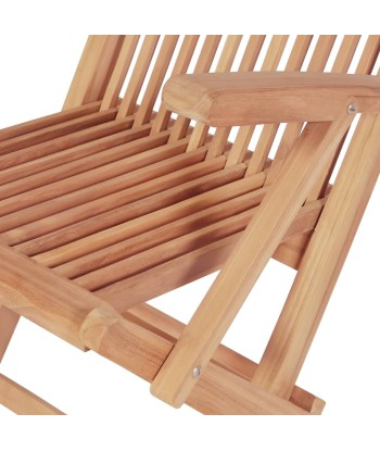 Ensemble table d'extérieur + 6 chaises en Teck de votre