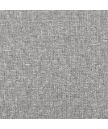 Lit 2 Places Gris clair Tissu 160x200 cm en stock