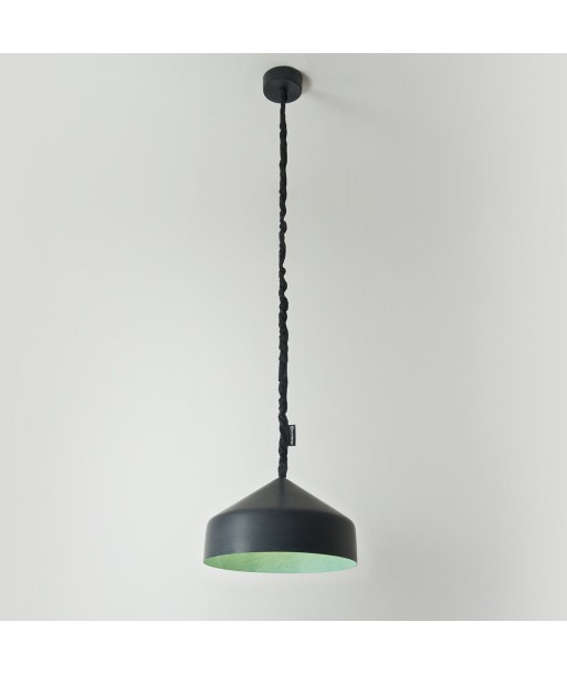 Suspension cloche, noir et turquoise 50-70% off 