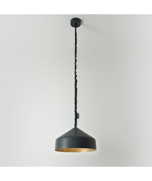 Suspension cloche, noir et or online