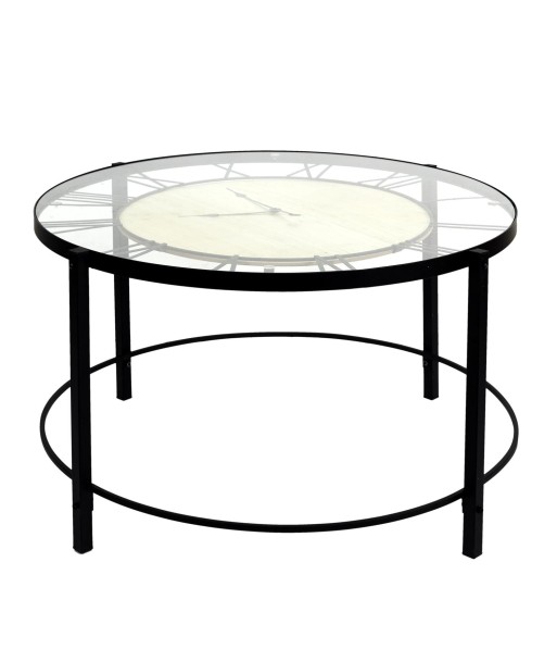 Table Horloge D90 Bistrot Indus Dia Noir En savoir plus