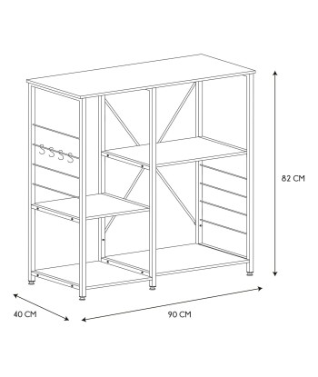 Meuble De Rangement Stan Marron outlet