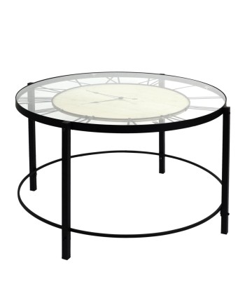 Table Horloge D90 Bistrot Indus Dia Noir En savoir plus