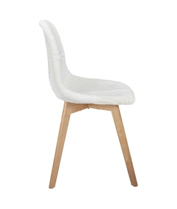 Chaise scandinave patchwork blanc Venez découvrir notre 