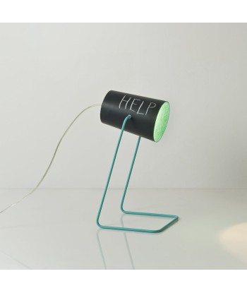 Lampe à poser, noir et turquoise Vous souhaitez 