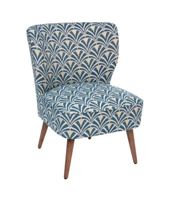 Fauteuil Chen Chiara Bleu chez Cornerstreet bien 