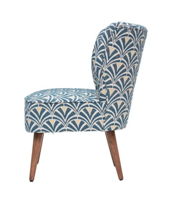 Fauteuil Chen Chiara Bleu chez Cornerstreet bien 