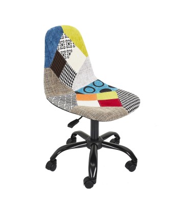 Chaise De Bureau Patchwork Multicolore chez Cornerstreet bien 