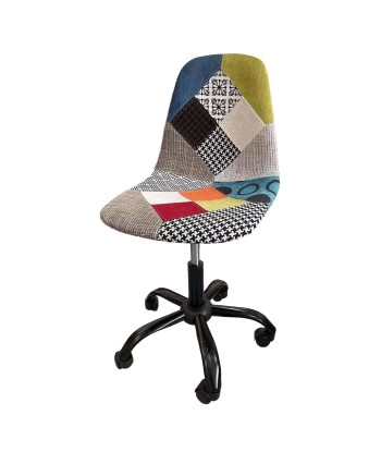 Chaise De Bureau Patchwork Multicolore chez Cornerstreet bien 