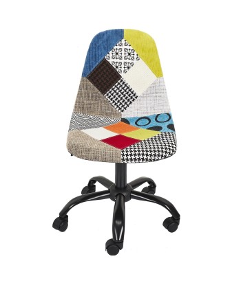 Chaise De Bureau Patchwork Multicolore chez Cornerstreet bien 