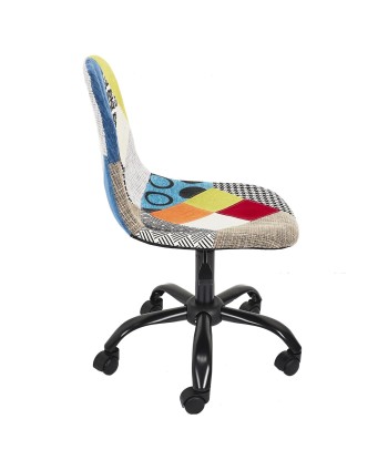 Chaise De Bureau Patchwork Multicolore chez Cornerstreet bien 