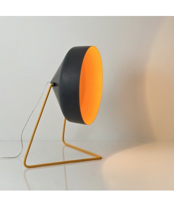 Lampe à poser, noir et orange ouvre sa boutique