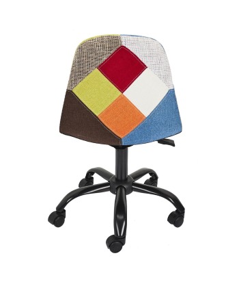 Chaise De Bureau Patchwork Multicolore chez Cornerstreet bien 