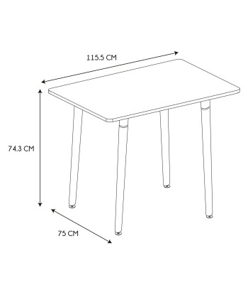 Table à manger Blanche Découvrez la collection