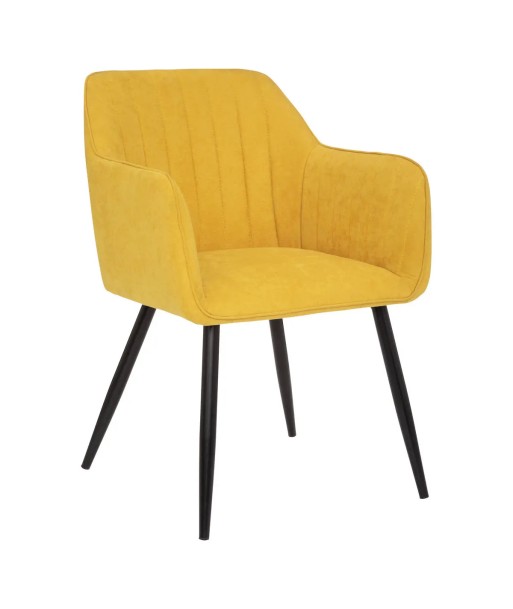 Fauteuil De Diner Visoca Ocre d'Europe débarque