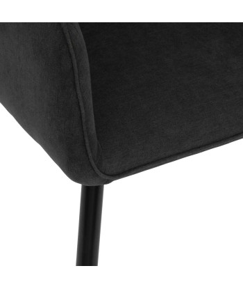 Fauteuil De Diner Visoca Noir prix pour 