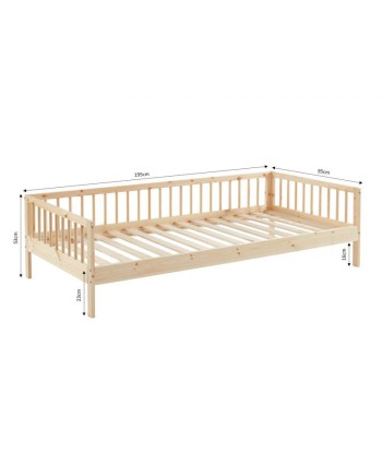 Lit Enfant LOU Sommier Inclus Naturel 90x190 acheter