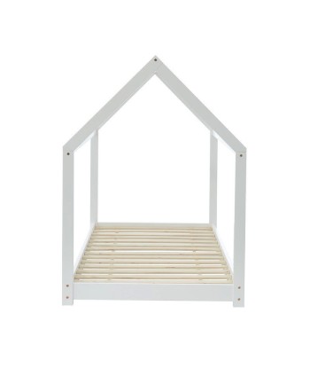 Lit Enfant Cabane TINY Sommier Inclus Blanc 70x140 Comment ça marche