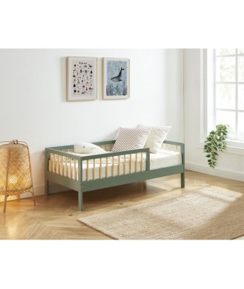 Lit Enfant LOU Sommier Inclus Vert 70x140 Faites des économies