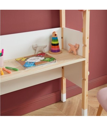 Bureau Enfant Tipi Évolutif TINY Blanc Livraison rapide