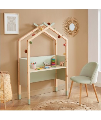 Bureau Enfant Tipi Évolutif TINY Vert de technologie