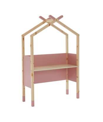 Bureau Enfant Tipi Évolutif TINY Rose soldes