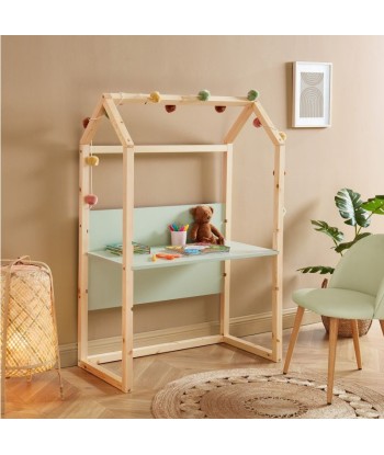 Bureau Enfant Cabane Évolutif TINY Vert france