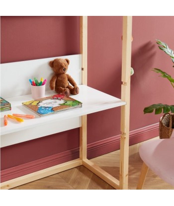 Bureau Enfant Cabane Évolutif TINY Blanc sur le site 