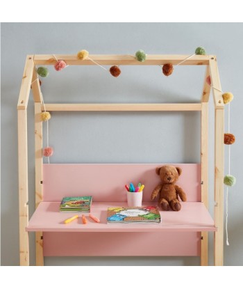 Bureau Enfant Cabane Évolutif TINY Rose hantent personnes